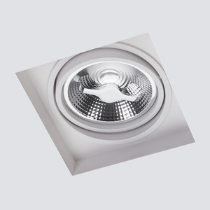 Weißer Fleck Arctico AR111 ohne Rahmen bündig montiert 1 Weißer Fleck Arctico AR111 ohne Rahmen bündig montiert small 1