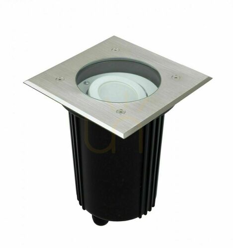 Prüfen Walkover-Außenleuchte SU-MA quadratisch silber 15x15 cm IP67 50W 6725 D