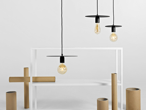 SKIVA S Pendelleuchte - schwarz small 1