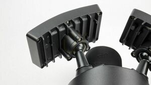 Außenwandleuchte SU-MA Duo 6556-PIR schwarz LED 36W IP54 Bewegungsmelder small 3