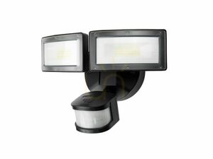 Außenwandleuchte SU-MA Duo 6556-PIR schwarz LED 36W IP54 Bewegungsmelder small 0