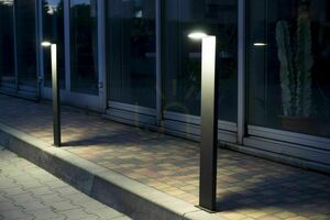 Außenstehleuchte SU-MA Karo KR-580 dunkelgrau 58 cm LED 10W IP54 small 3