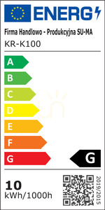 Außenwandleuchte SU-MA KR-K100 dunkelgrau LED 10W 4000K IP54 Aluminiumguss small 2