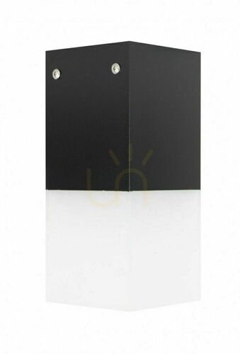 Prüfen Außen-Deckenleuchte SU-MA Cube Max schwarz Aluminium CB-MAX S BL