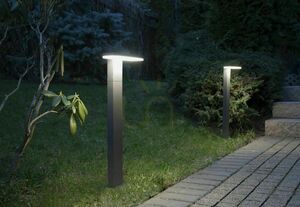 Außenstehleuchte SU-MA LED 10W 58 cm dunkelgrau Aluminiumguss 17602-580 DG small 2