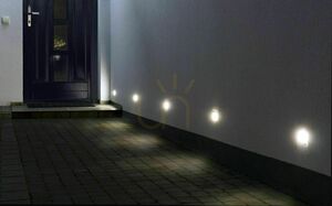Außenwandleuchte SU-MA LED Edelstahl 3000K IP65 F 04 small 2