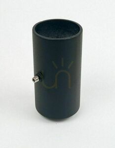 Außenwandleuchte SU-MA Venedig K 1018 KW Schwarz Patina Aluminium Glas small 2