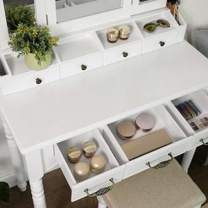 Weißer Schminktisch RDT60WT small 1