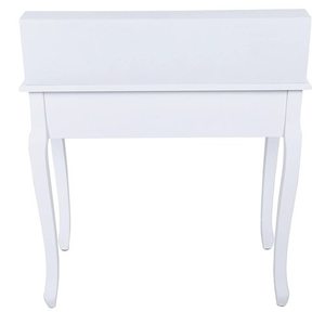 SONGMICS Schminktisch RDT80W weiß, 80 cm, 4 Schubladen, ohne Spiegel small 3