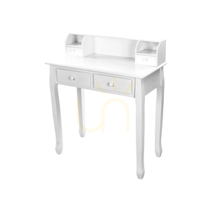 SONGMICS Schminktisch RDT80W weiß, 80 cm, 4 Schubladen, ohne Spiegel small 8