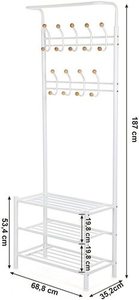 Weißer Kleiderbügel HSR04W 3 Weißer Kleiderbügel HSR04W small 3
