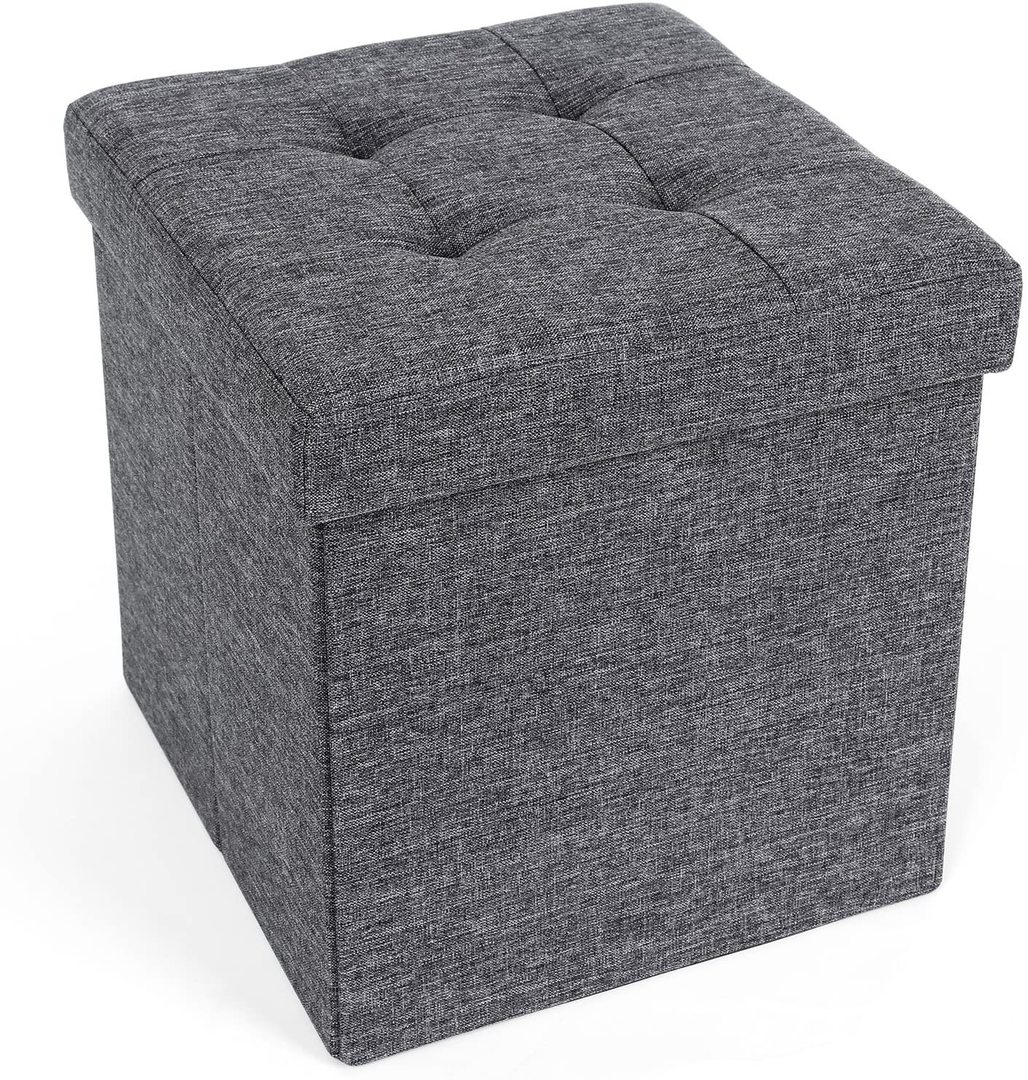 Folding pouffe with a container LSF27Z
