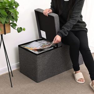 Klappbarer Sitzpuff mit Aufbewahrung LSF46GYZ small 2