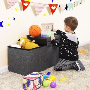 Klappbarer Sitzpuff mit Aufbewahrung LSF46GYZ small 3