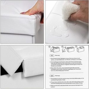 Klappbarer Sitzpuff mit Aufbewahrung LSF75WT 7 Klappbarer Sitzpuff mit Aufbewahrung LSF75WT small 7