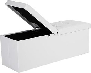 Klappbarer Sitzpuff mit Aufbewahrung LSF75WT 0 Klappbarer Sitzpuff mit Aufbewahrung LSF75WT small 0