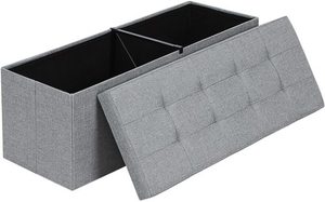 Klappbarer Sitzpuff mit Aufbewahrung LSF77G 0 Klappbarer Sitzpuff mit Aufbewahrung LSF77G small 0