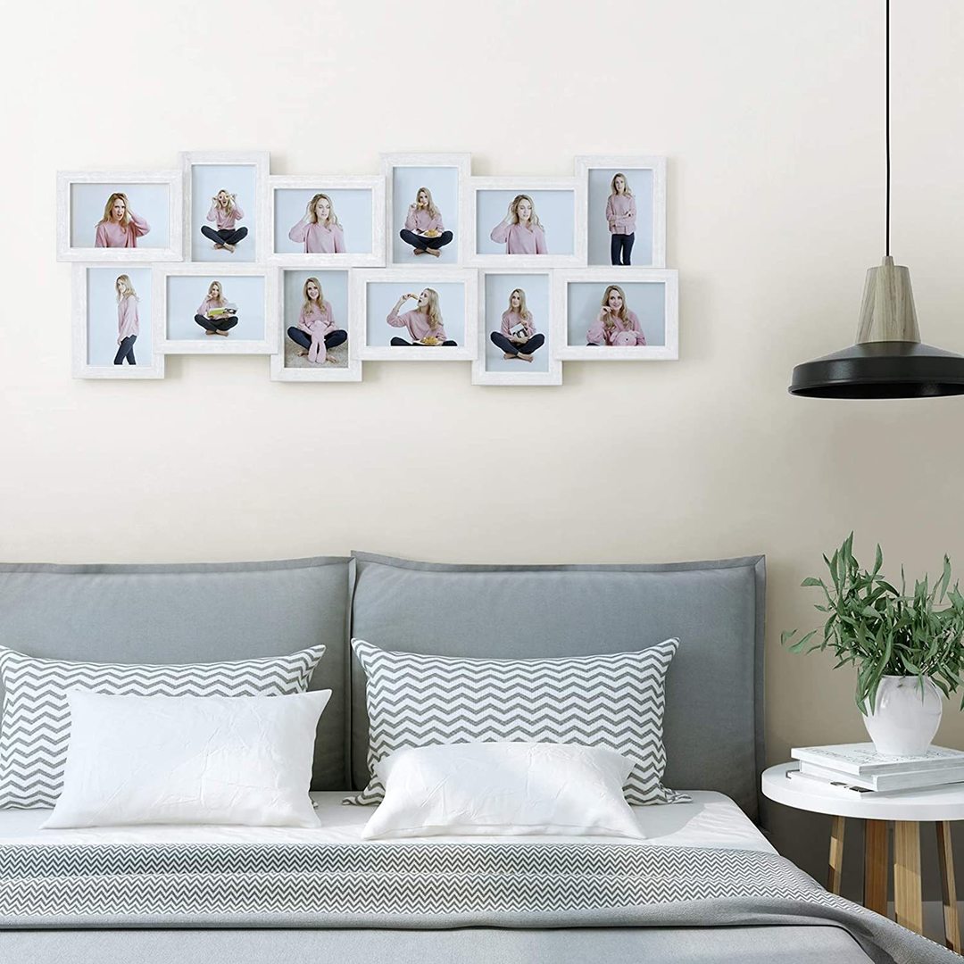 Aussicht Set mit 12 Fotorahmen Collage RPF22W Songmics Set mit 12 Fotorahmen Collage RPF22W Songmics