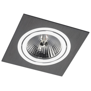 Alcazar 141.BC quadratische Einbauleuchte schwarz mit Chrom AR111 Lumifall 1 Alcazar 141.BC quadratische Einbauleuchte schwarz mit Chrom AR111 Lumifall small 1