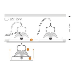 Dual Black Downlight Alcazar 142.BB small 4