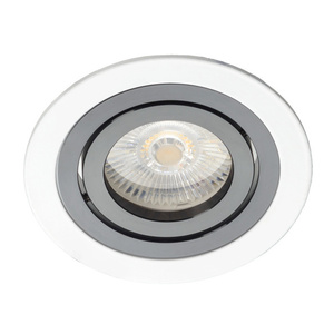 Lumifall Alcazar 540.WB Einbauleuchte, MR16/GU10, Weiß mit schwarzem Ring, Ø92 mm small 1