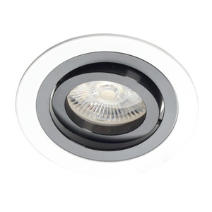 Lumifall Alcazar 540.WB Einbauleuchte, MR16/GU10, Weiß mit schwarzem Ring, Ø92 mm small 0