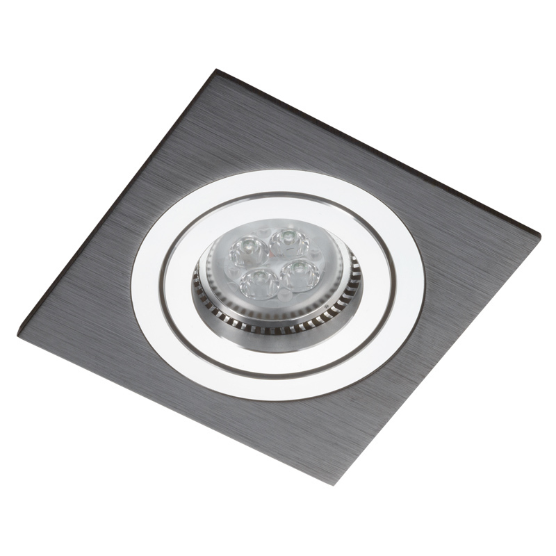 Aussicht Black Square Spot Alcazar mit Chrome 541.BC Black Square Spot Alcazar mit Chrome 541.BC
