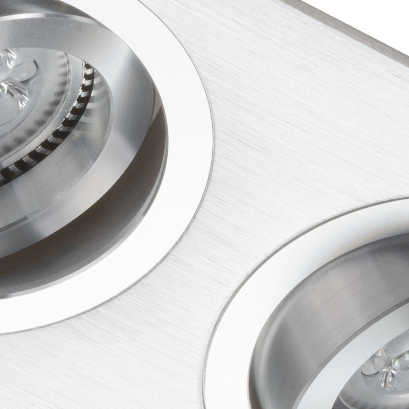 Vorschau Silber Dual Rechteck Downlight Alcazar 542.SC Silber Dual Rechteck Downlight Alcazar 542.SC