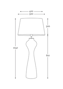 Interessante Tischlampe Havanna L Sahara Famlight E27 60W Graphit / Weiß 1 Interessante Tischlampe Havanna L Sahara Famlight E27 60W Graphit / Weiß small 1