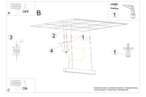 Thoro PINNE 67 weiße LED-Pendelleuchte 4000 K small 14