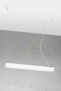 Thoro PINNE 67 weiße LED-Pendelleuchte 4000 K small 0