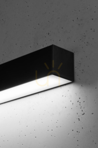 Wandleuchte PINNE 118 schwarz LED 28 W 4000 K Thoro small 4
