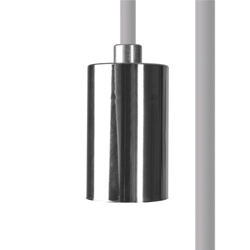 Prüfen Cameleon Cable E27 Pendel 2,5 m Weiß/Chrom 8646 Nowodvorski