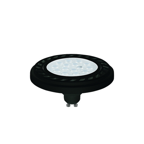 Prüfen REFLECTOR LED 9W, 3000K, GU10, ES111, WINKEL 30, OBJEKTIV, SCHWARZ