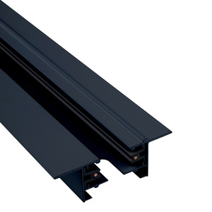 PROFILE EINBAU SPUR SCHWARZ 2 METER small 0