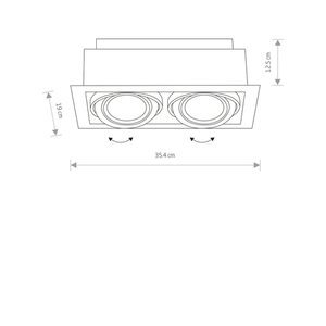Leuchte DOWNLIGHT WHITE II ES111 small 1