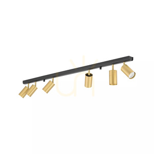 Nowodvorski EYE SPOT 8819 Deckenstrahler, Messing und Schwarz, 6 × GU10 small 2
