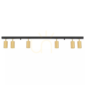 Nowodvorski EYE SPOT 8819 Deckenstrahler, Messing und Schwarz, 6 × GU10 small 4