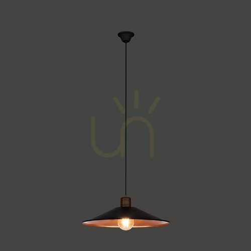 Prüfen Pendelleuchte Nowodvorski GARRET M 6444, Schokoladenbraun und Kupfer, 50 cm