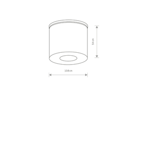 HEXA GRAPHITE Leuchte small 1