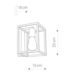 Leuchte CRATE I Wandleuchte small 1