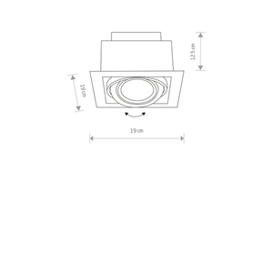 Leuchte DOWNLIGHT BLACK I ES111 small 1