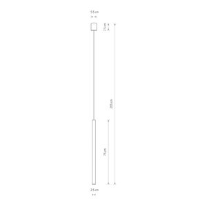 Leuchte LASER 750 SOLID BRASS small 1