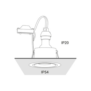 Schwarzes Downlight mit austauschbaren Ringen FOXTROT 8374 Nowodvorski small 7