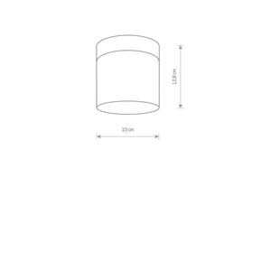 Deckenleuchte für das Badezimmer IP44 CAYO 9505 small 1
