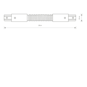Flexibler Anschluss für 1F FLEX 8382 Spur small 1