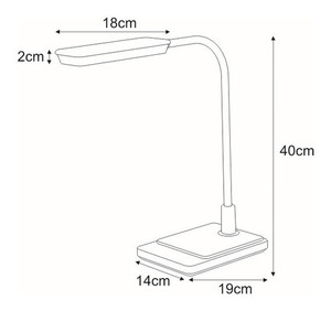Schreibtischlampe K-BL1027 schwarz aus der IKA-Serie 1 Schreibtischlampe K-BL1027 schwarz aus der IKA-Serie small 1