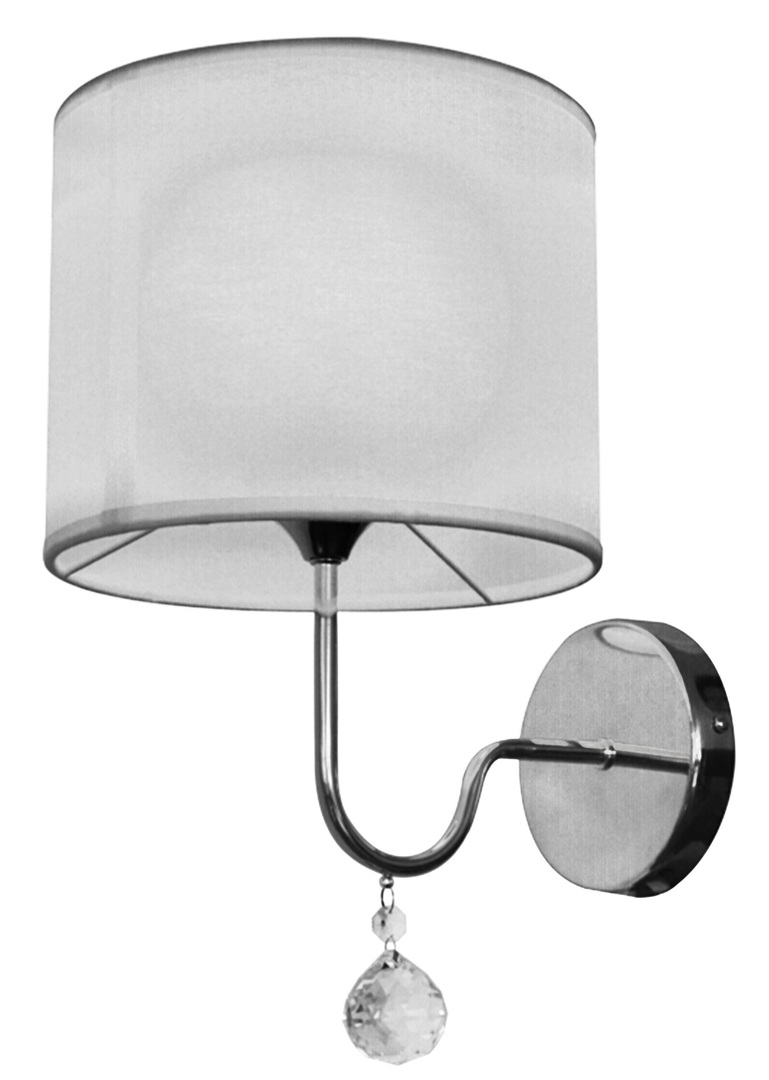 Prüfen Brava Wandleuchte D-22 1X60W E27 Weiß Brava Wandleuchte D-22 1X60W E27 Weiß