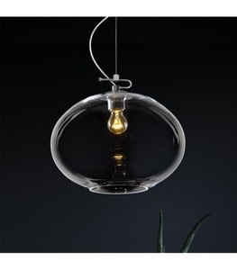Pendelleuchte Ramko DONUT transparent E27 LED 15W 36 cm SKU 67366 small 1