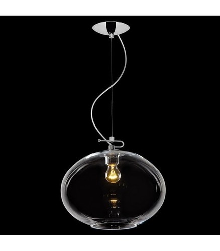 Prüfen Pendelleuchte Ramko DONUT transparent E27 LED 15W 36 cm SKU 67366
